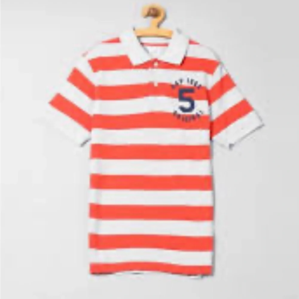 NWT GAP Boys Striped Polo Shirt